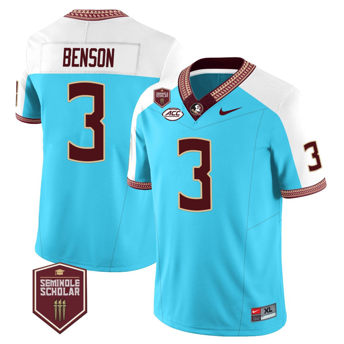 Women's Florida State Seminoles Seminole Heritage Football 2023 Jersey - All Stitched - image 18