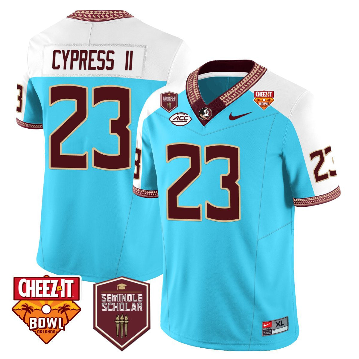 Women's Florida State Seminoles Seminole Heritage Football 2023 Jersey - All Stitched - image 27