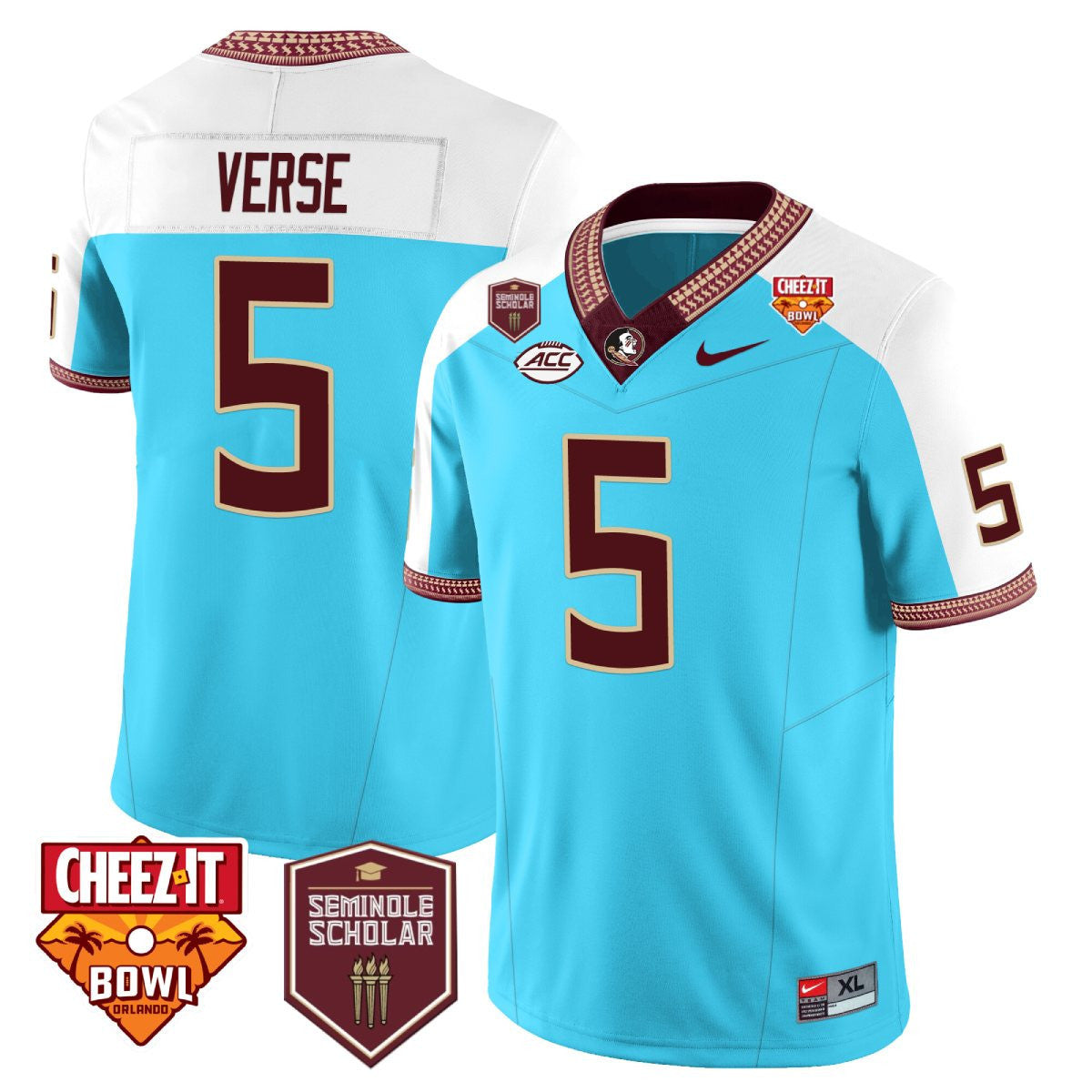 Women's Florida State Seminoles Seminole Heritage Football 2023 Jersey - All Stitched - image 37