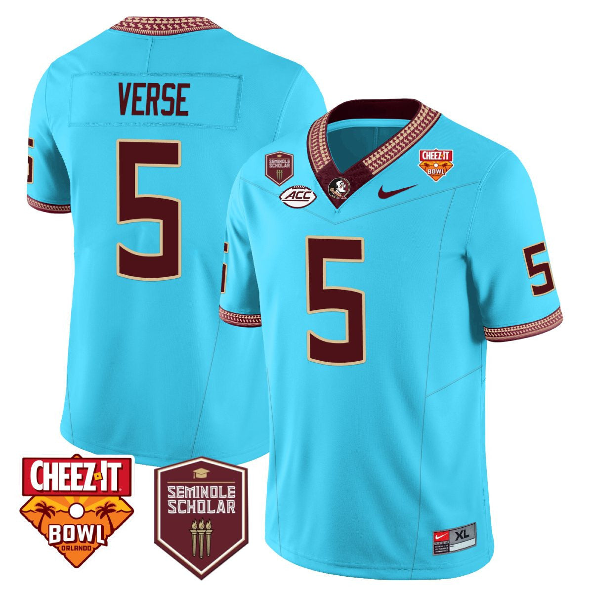 Women's Florida State Seminoles Seminole Heritage Football 2023 Jersey - All Stitched - image 31