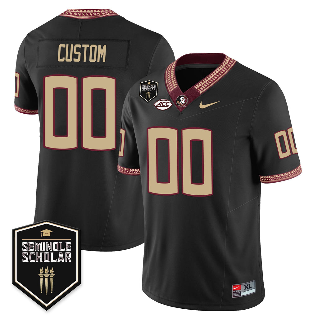 Youth’s Florida State Seminoles Football Vapor Jersey – All Stitched - image 57