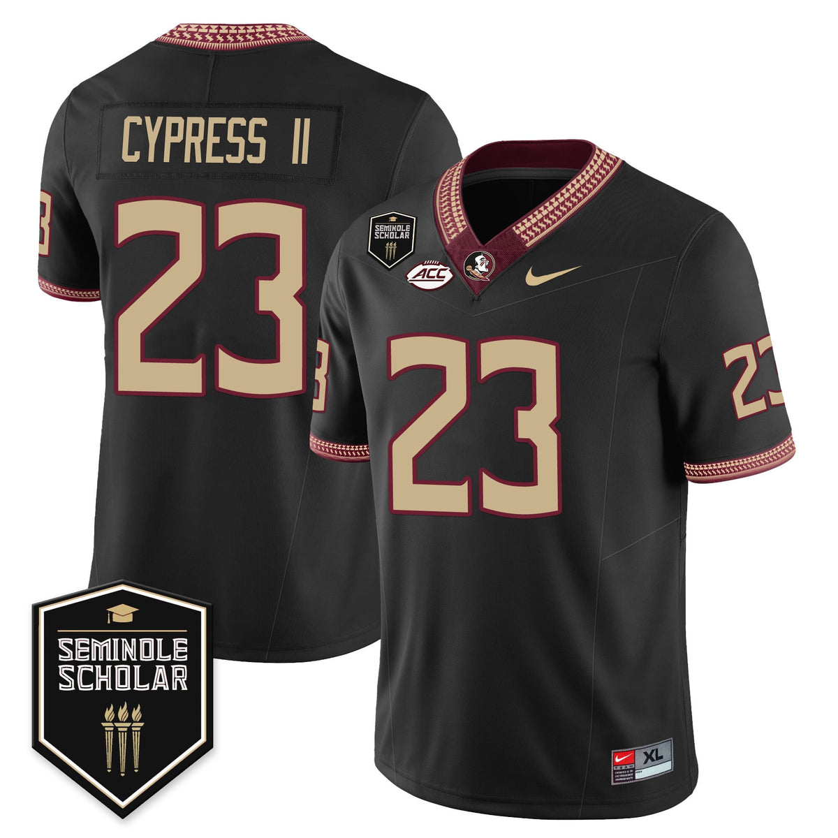 Youth’s Florida State Seminoles Football Vapor Jersey – All Stitched - image 42