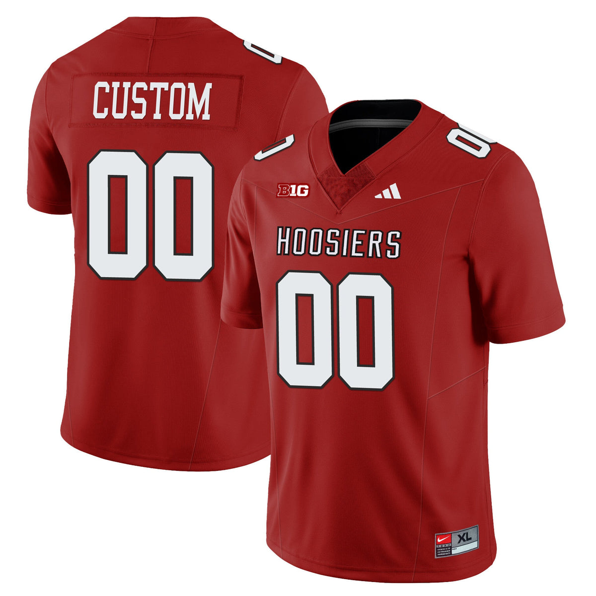 Custom Indiana Hoosiers Football Limited Vapor Jersey - All Stitched - image 7