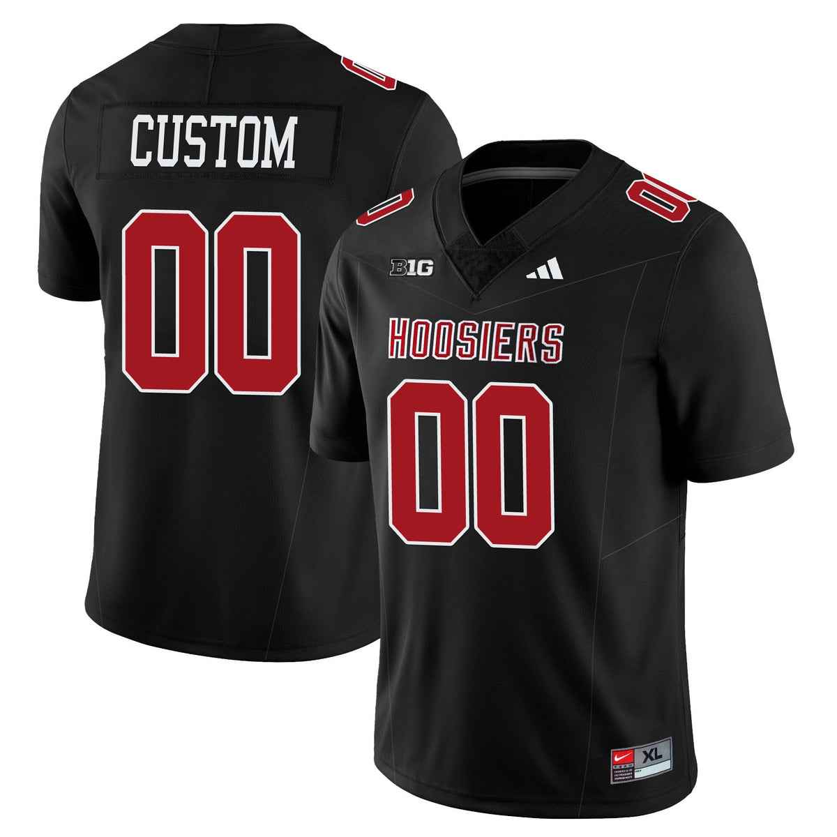 Custom Indiana Hoosiers Football Limited Vapor Jersey - All Stitched - image 9