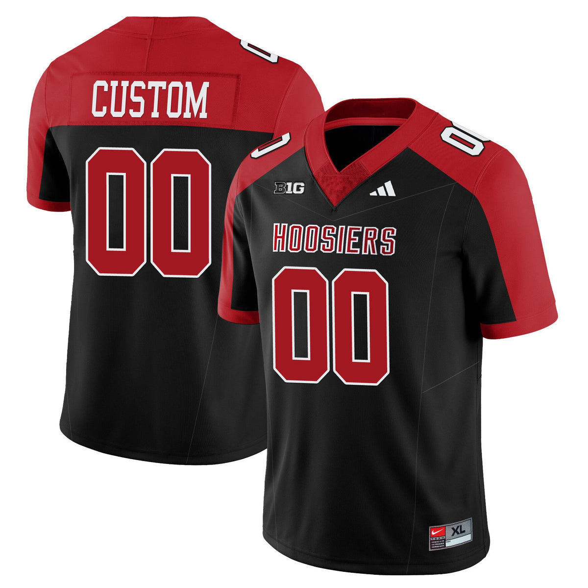 Custom Indiana Hoosiers Football Limited Vapor Jersey - All Stitched - image 10