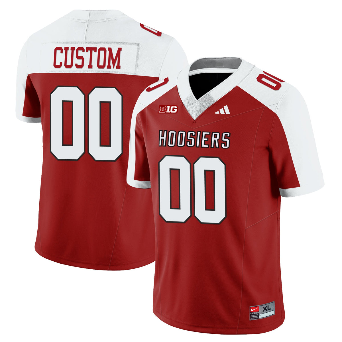 Custom Indiana Hoosiers Football Limited Vapor Jersey - All Stitched - image 11