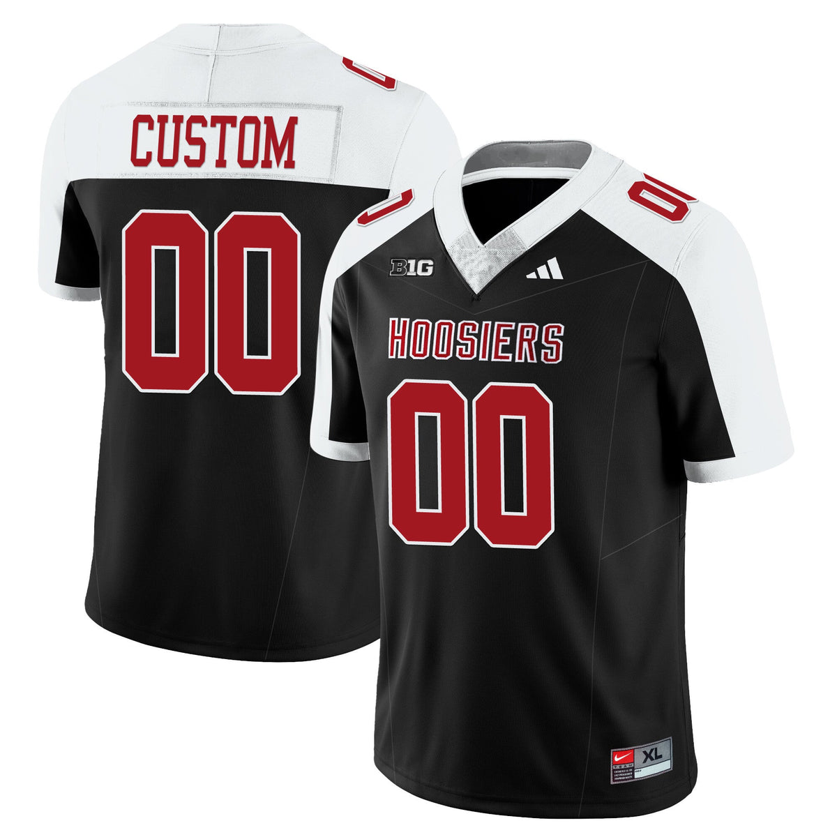 Custom Indiana Hoosiers Football Limited Vapor Jersey - All Stitched - image 12