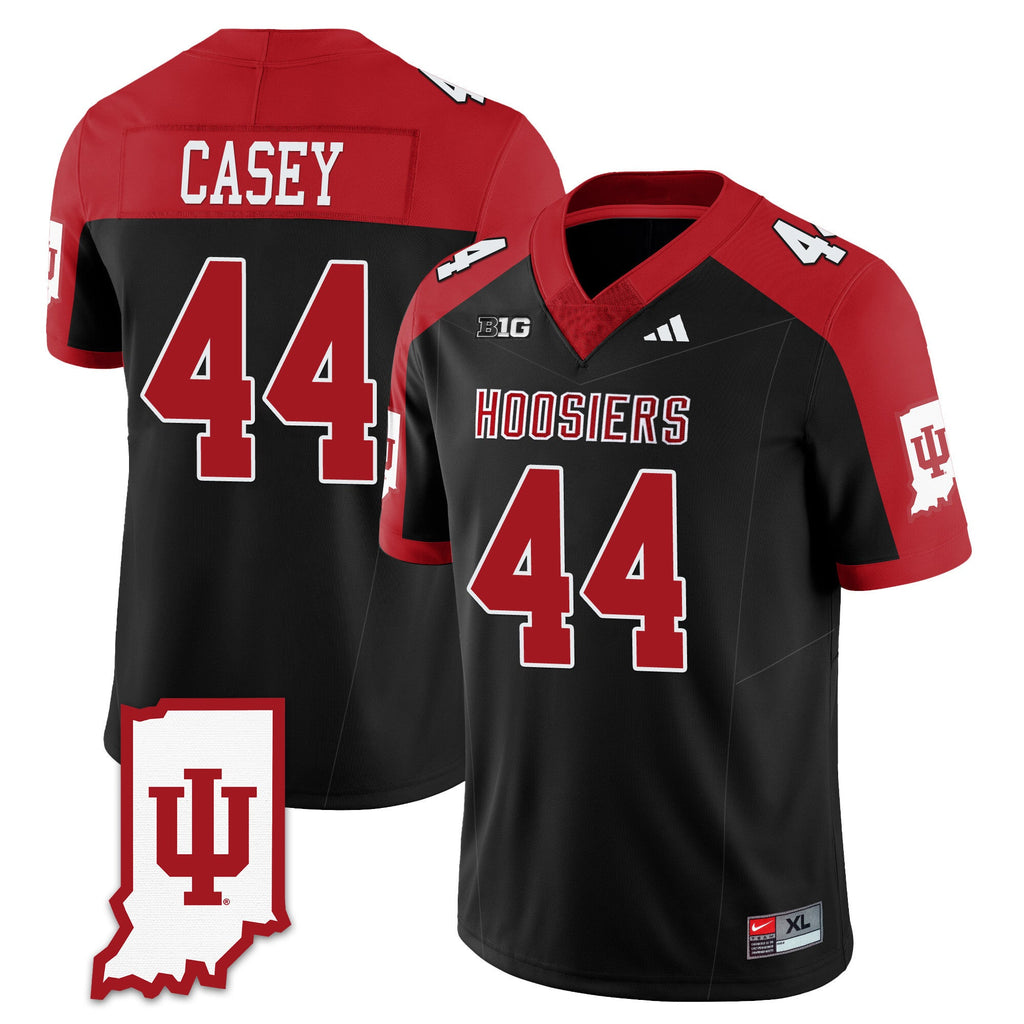 Men's Indiana Hoosiers Football Jersey All Stitched - Indiana Map - image 17