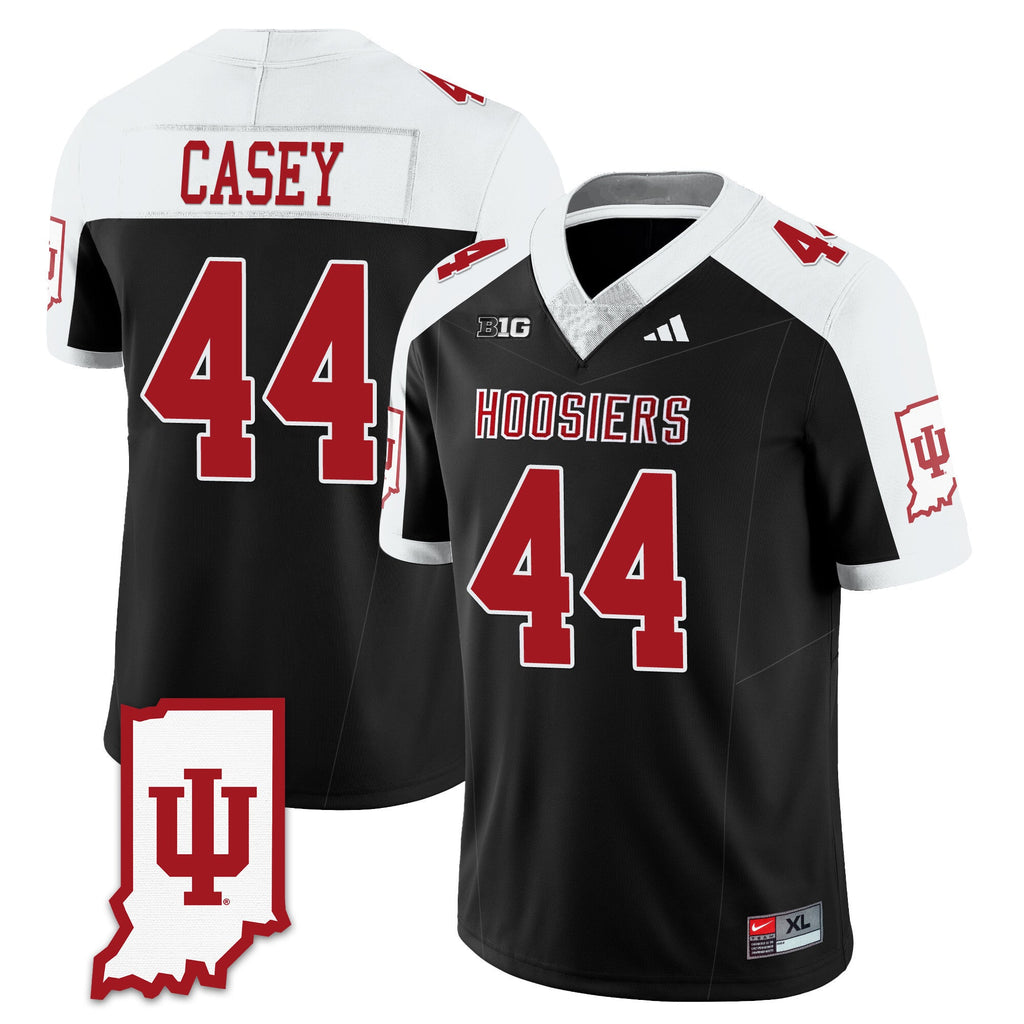 Men's Indiana Hoosiers Football Jersey All Stitched - Indiana Map - image 21
