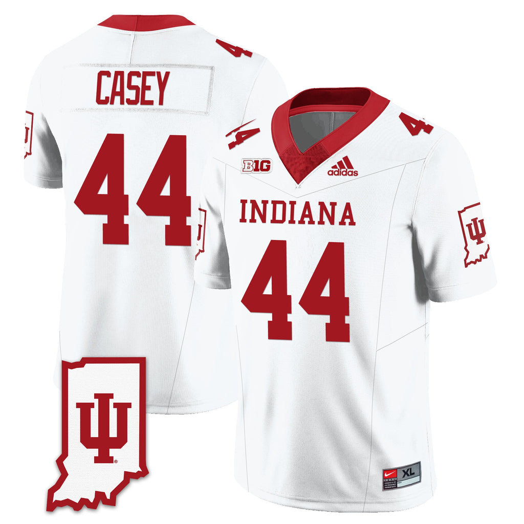 Men's Indiana Hoosiers Football Jersey All Stitched - Indiana Map - image 30