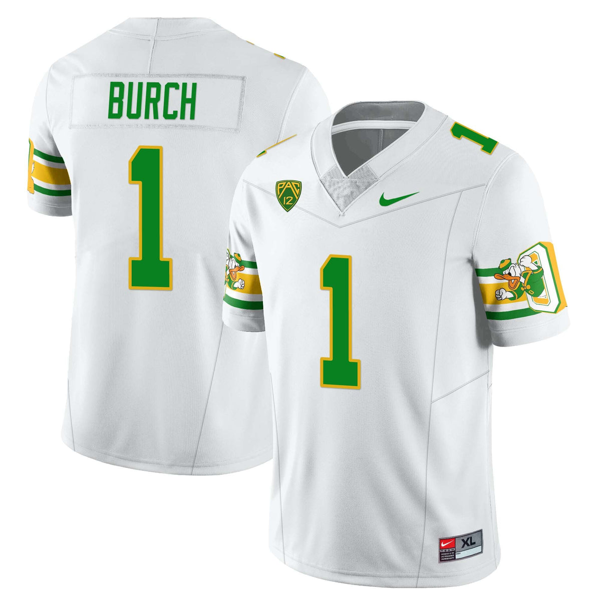 Men’s Oregon Ducks ‘Mighty Oregon’ Throwback Football Uniforms – All Stitched - image 8