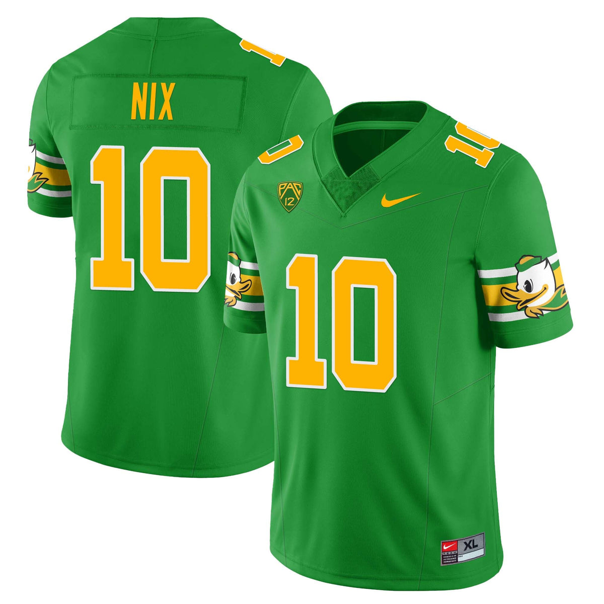 Youth’s Oregon Ducks ‘Mighty Oregon’ Throwback Football Jersey – All Stitched - image 1