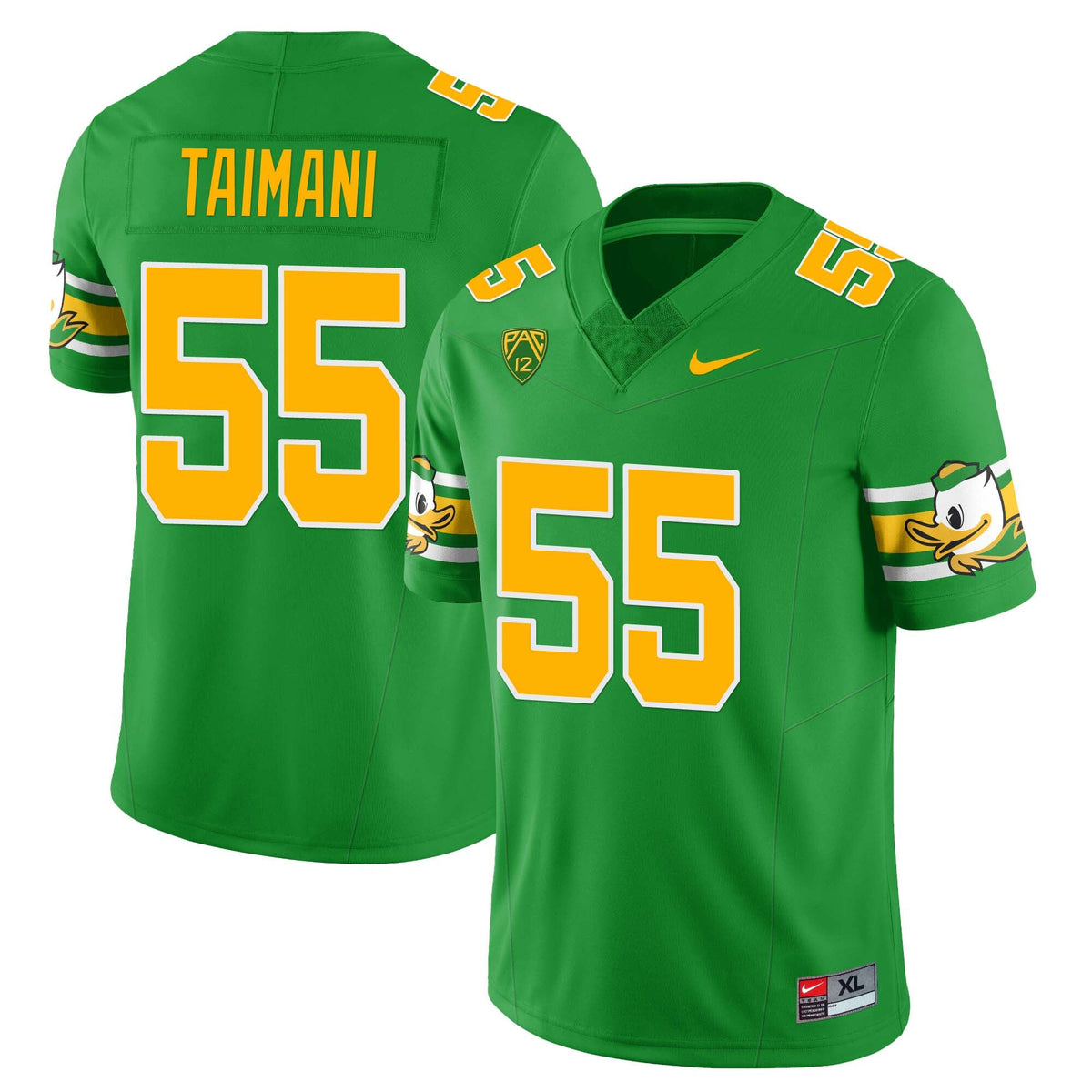 Women’s Oregon Ducks ‘Mighty Oregon’ Throwback Football Jersey – All Stitched - image 6