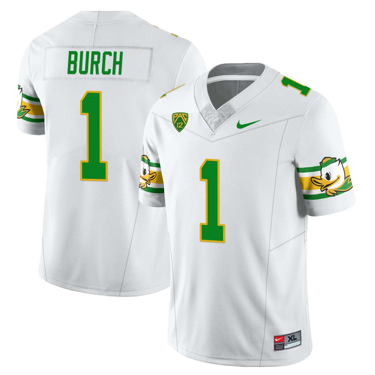 Men’s Oregon Ducks ‘Mighty Oregon’ Throwback Football Jersey – All Stitched - image 8