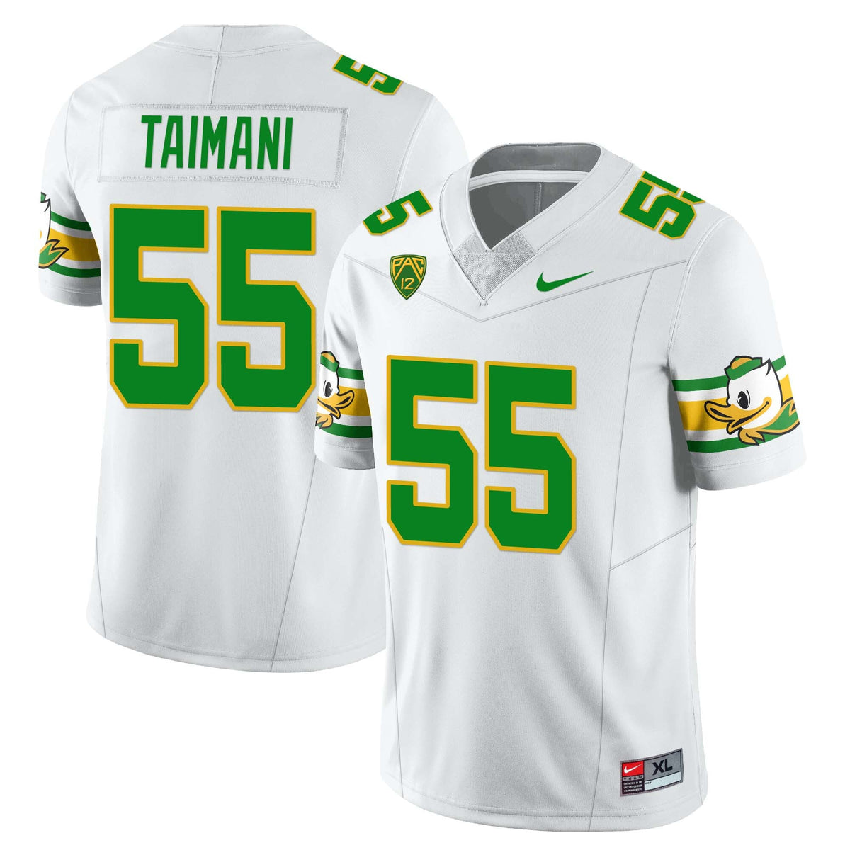 Youth’s Oregon Ducks ‘Mighty Oregon’ Throwback Football Jersey – All Stitched - image 12