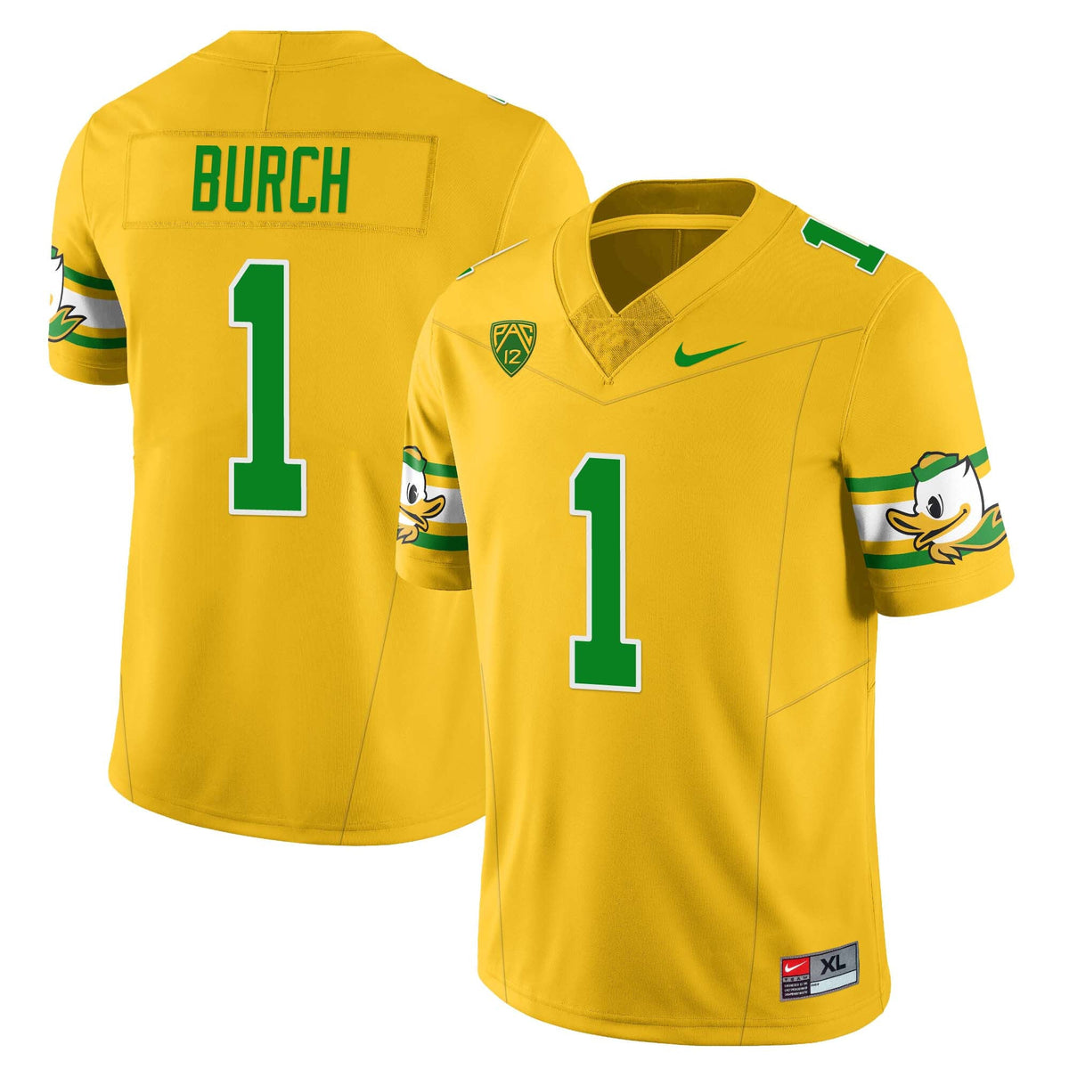 Youth’s Oregon Ducks ‘Mighty Oregon’ Throwback Football Jersey – All Stitched - image 14