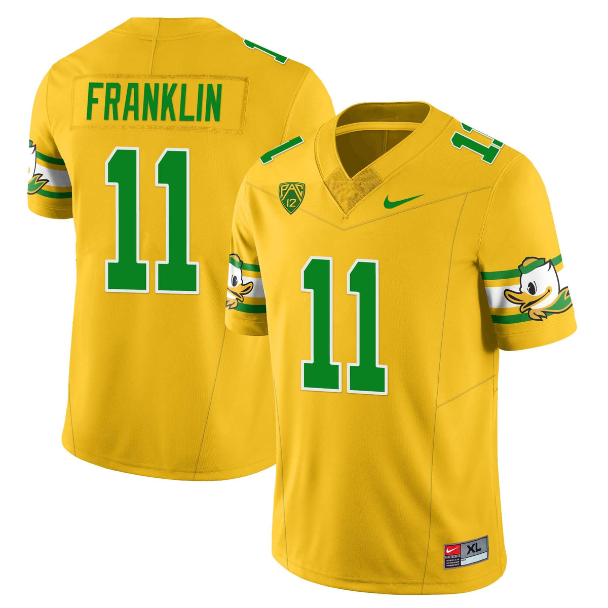 Youth’s Oregon Ducks ‘Mighty Oregon’ Throwback Football Jersey – All Stitched - image 18