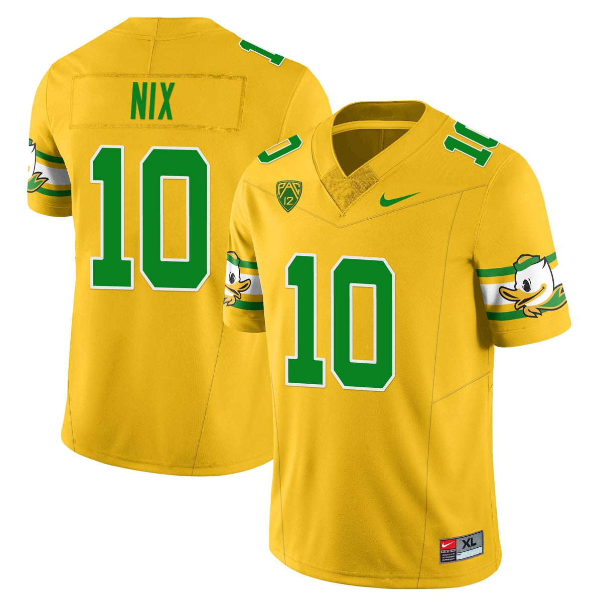 Women’s Oregon Ducks ‘Mighty Oregon’ Throwback Football Jersey – All Stitched - image 13