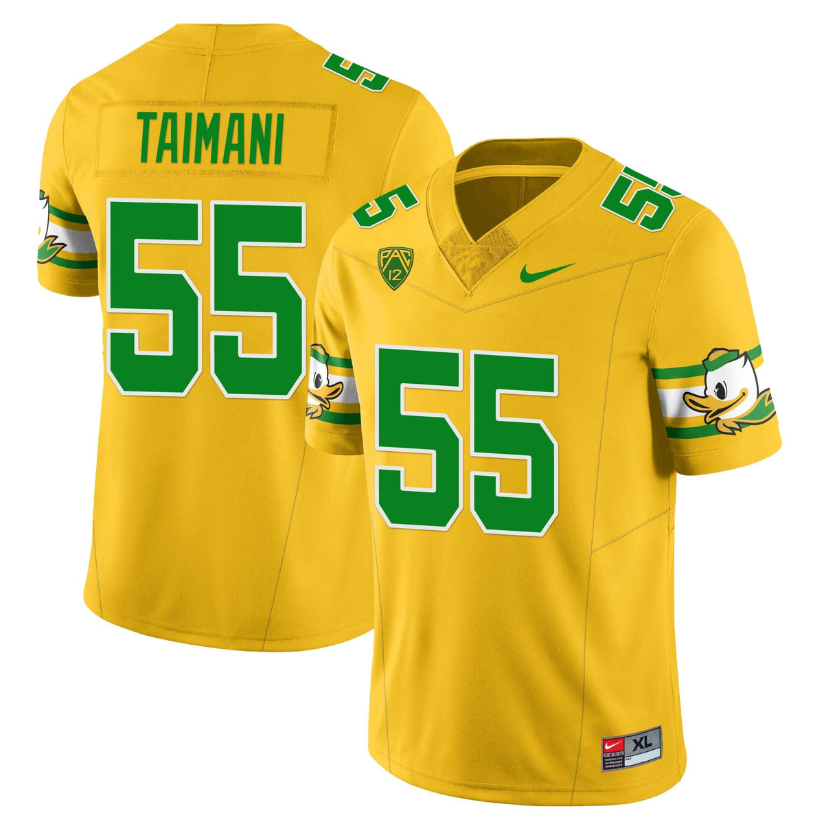 Women’s Oregon Ducks ‘Mighty Oregon’ Throwback Football Jersey – All Stitched - image 16