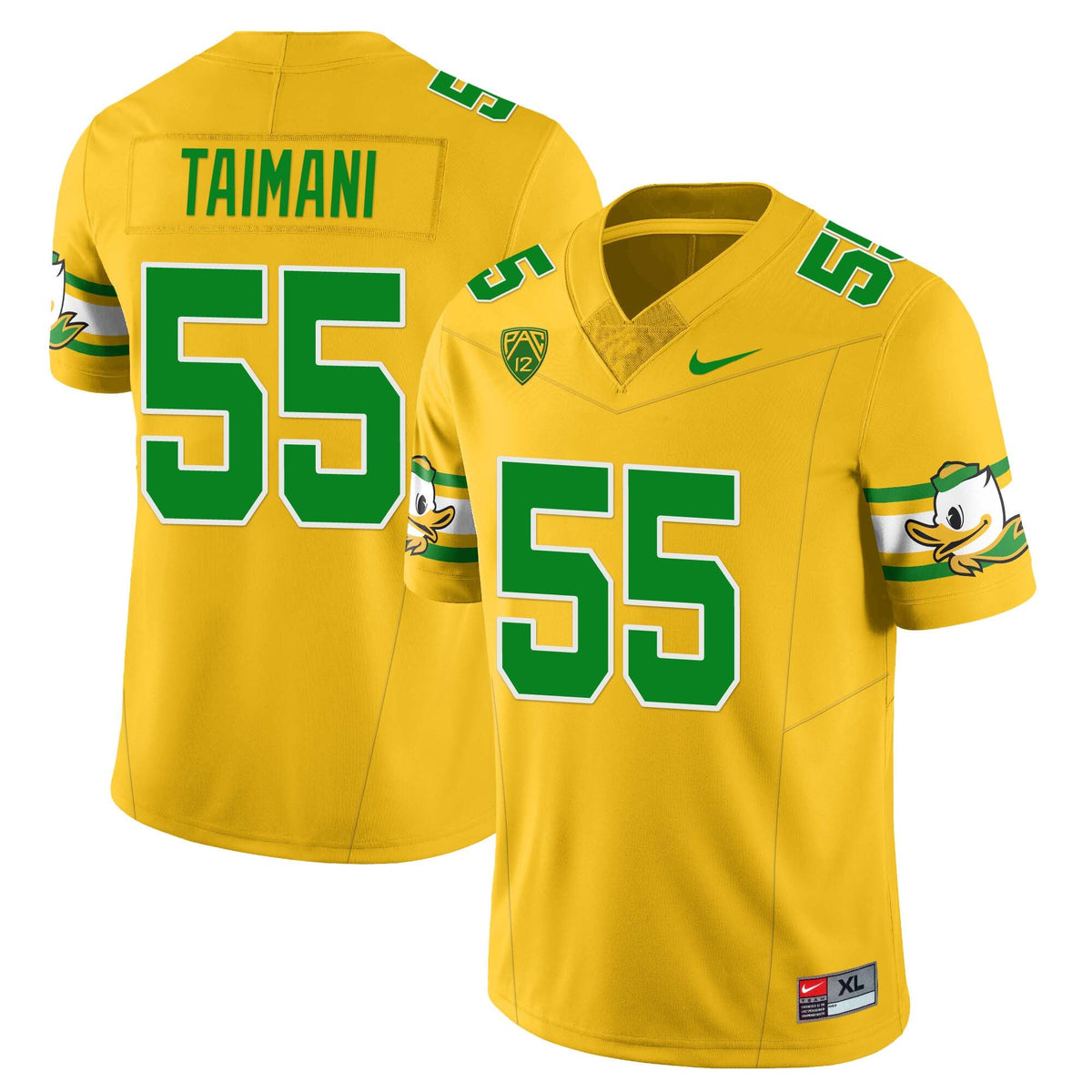 Women’s Oregon Ducks ‘Mighty Oregon’ Throwback Football Jersey – All Stitched - image 18