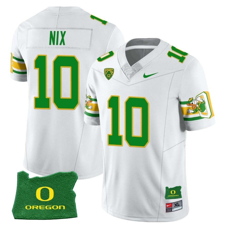Youth’s Oregon Ducks ‘Mighty Oregon’ Throwback Football Stitched Uniform – Oregon State - image 7