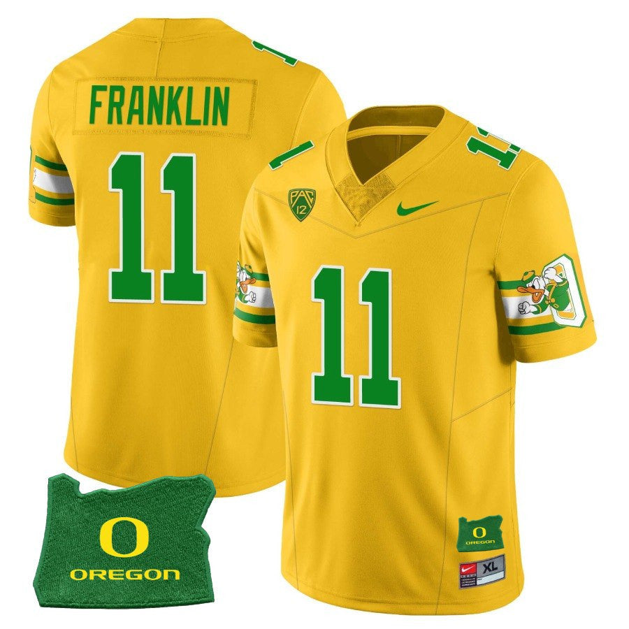 Youth’s Oregon Ducks ‘Mighty Oregon’ Throwback Football Stitched Uniform – Oregon State - image 8