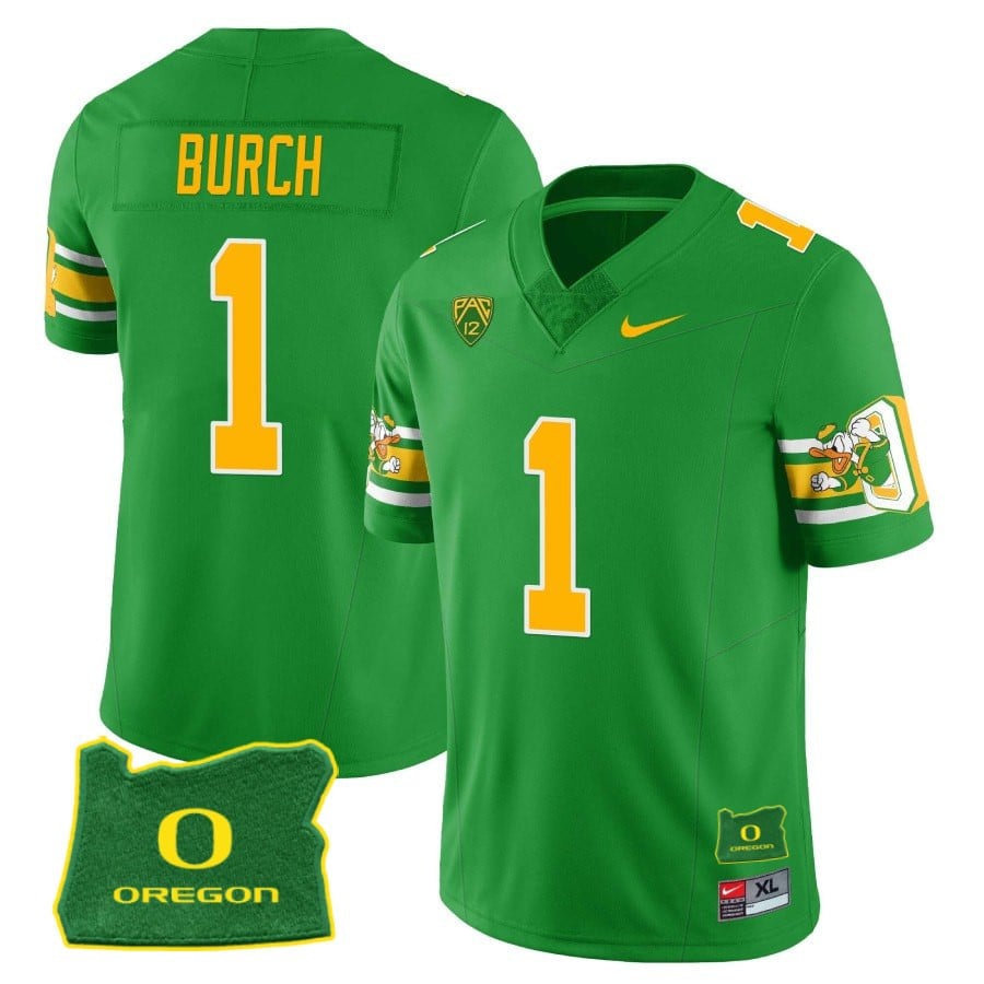 Youth’s Oregon Ducks ‘Mighty Oregon’ Throwback Football Stitched Uniform – Oregon State - image 2