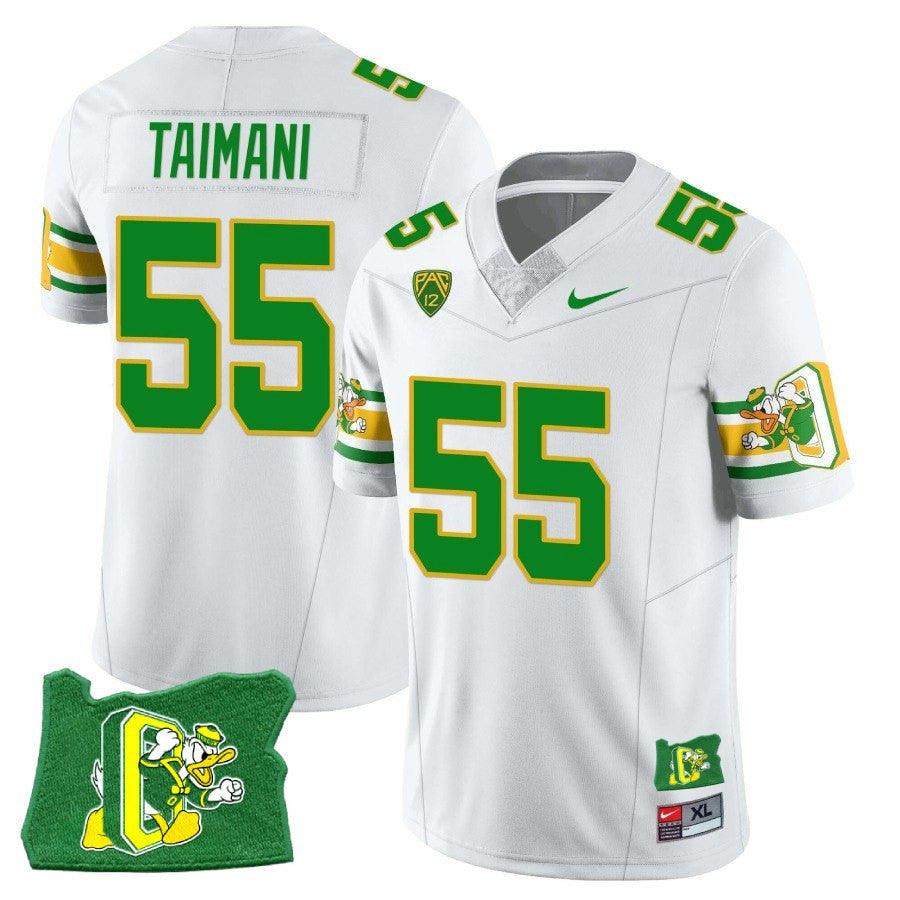 Women’s Oregon Ducks ‘Mighty Oregon’ Throwback Football Stitched Jersey – Oregon State - image 8