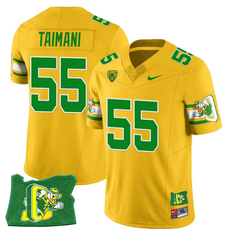 Women’s Oregon Ducks ‘Mighty Oregon’ Throwback Football Stitched Jersey – Oregon State - image 20