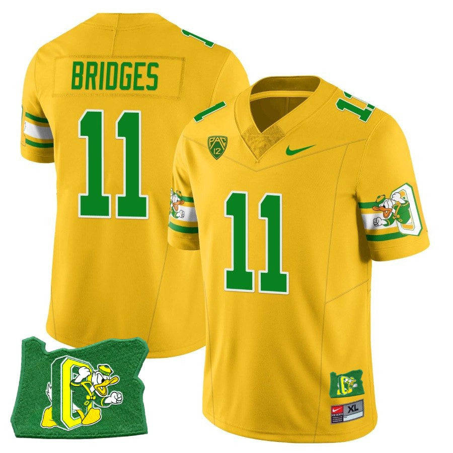 Women’s Oregon Ducks ‘Mighty Oregon’ Throwback Football Stitched Jersey – Oregon State - image 17