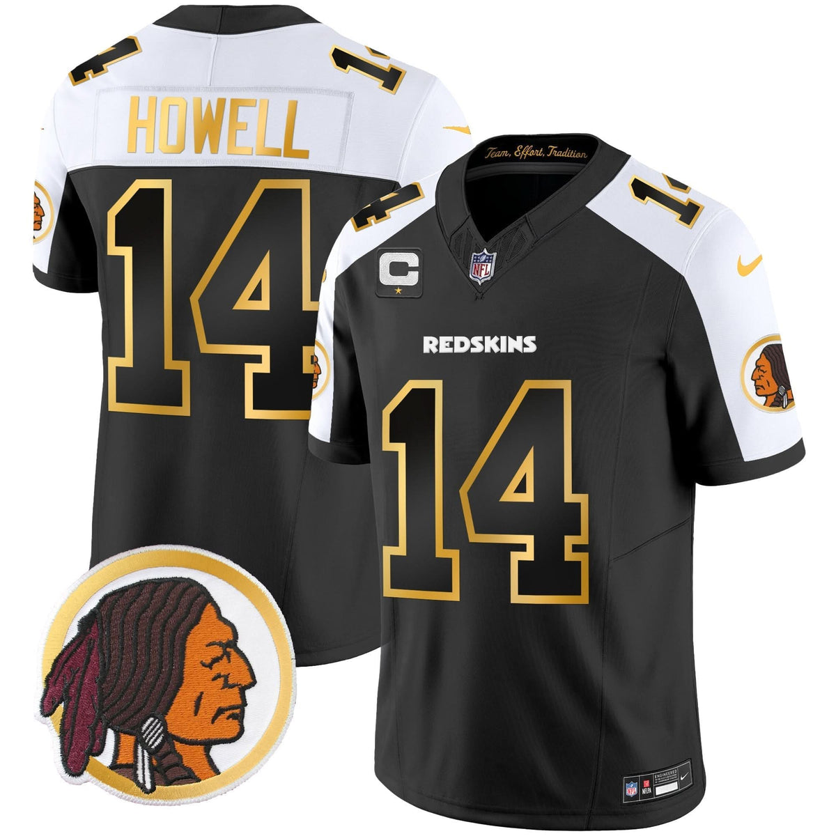 WR Throwback Vapor Gold Trim Jersey - image 7