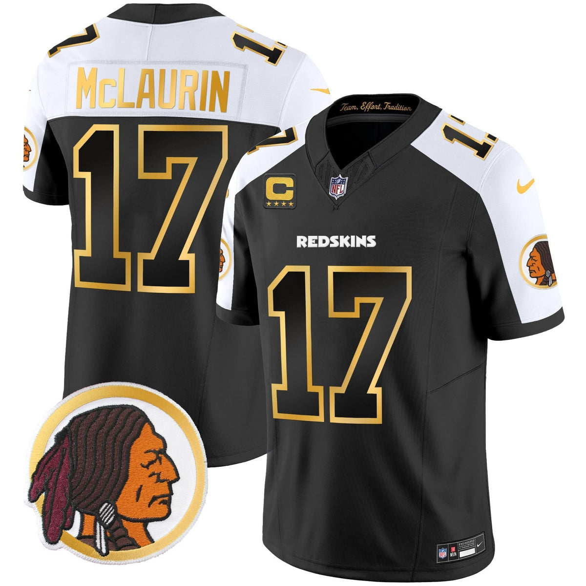WR Throwback Vapor Gold Trim Jersey - image 6