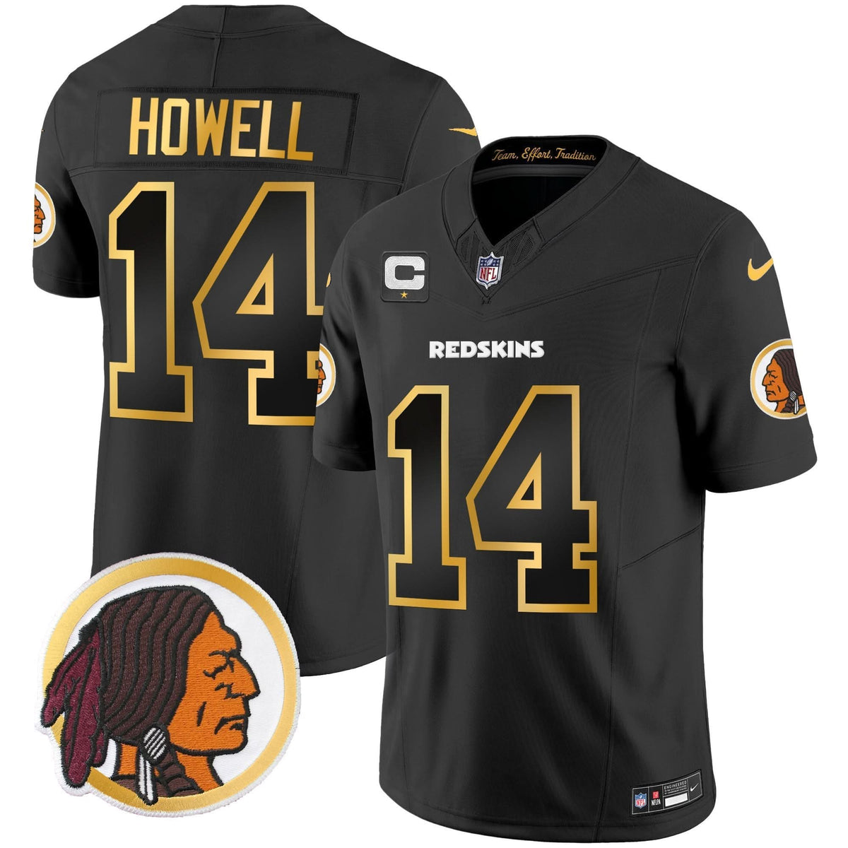WR Throwback Vapor Gold Trim Jersey - image 12