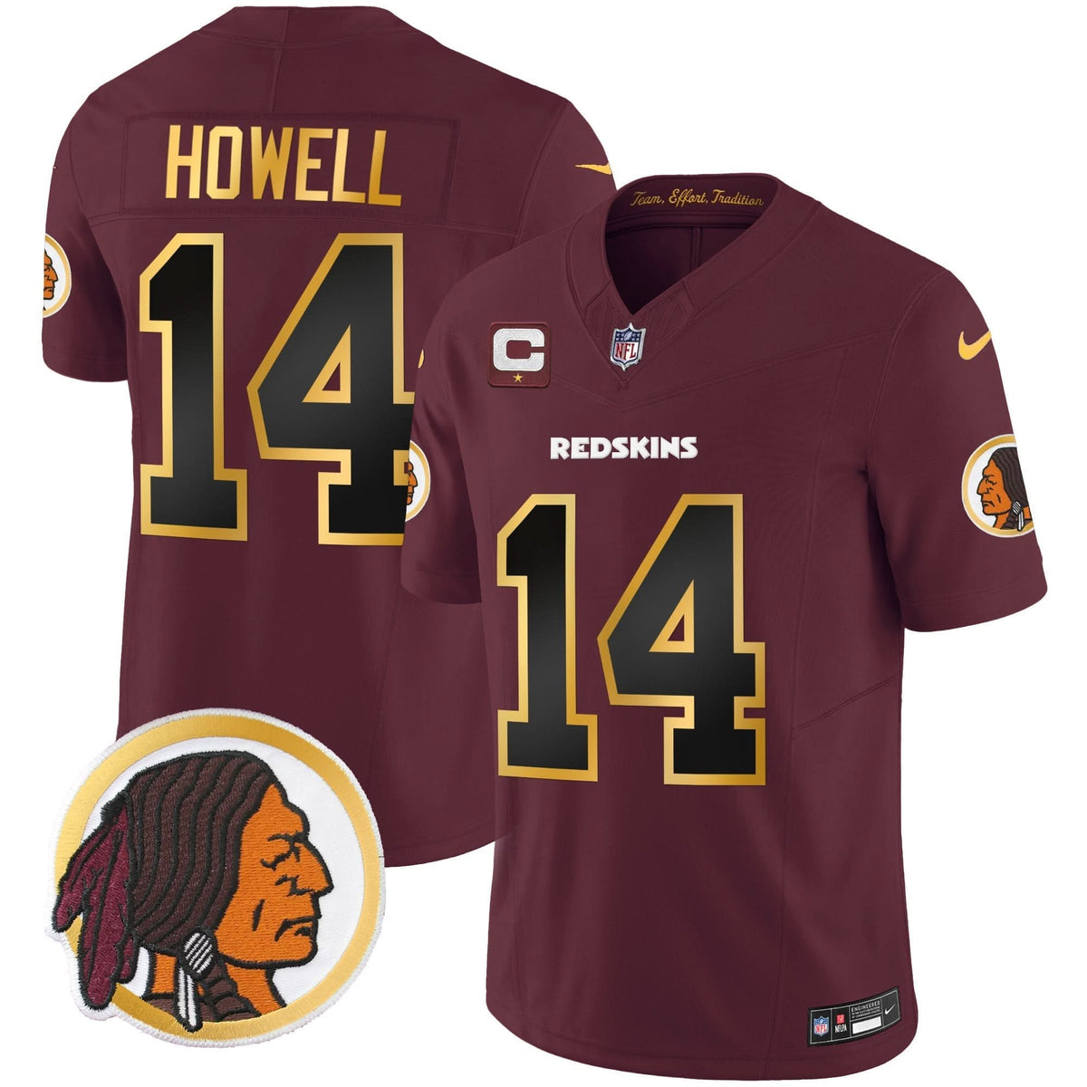 WR Throwback Vapor Gold Trim Jersey - image 17