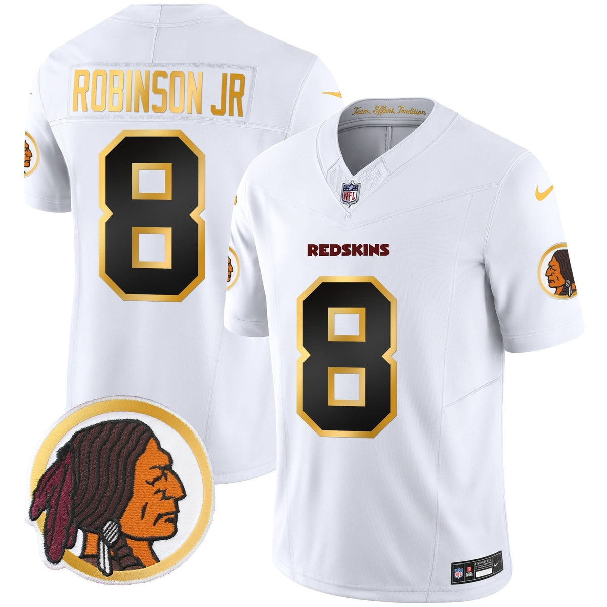 WR Throwback Vapor Gold Trim Jersey - image 23