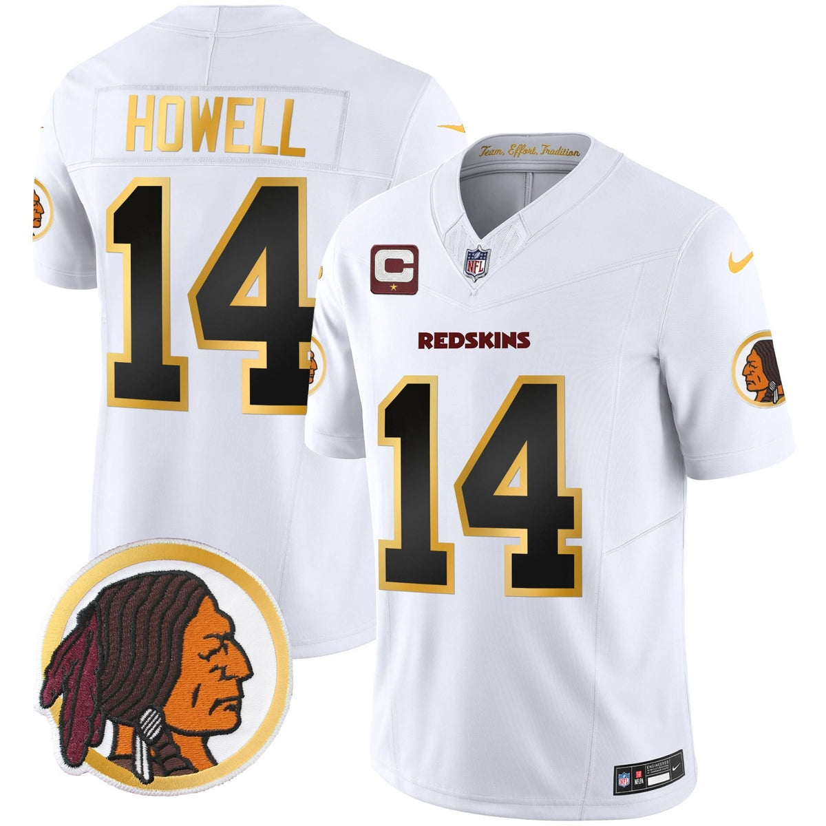 WR Throwback Vapor Gold Trim Jersey - image 22