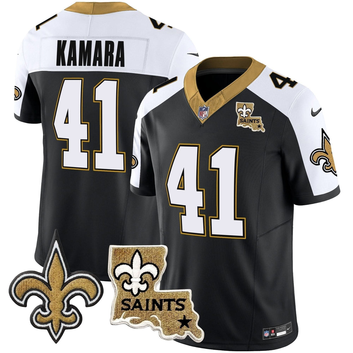 NO Vapor Limited Jersey - New Orleans Patch - image 60