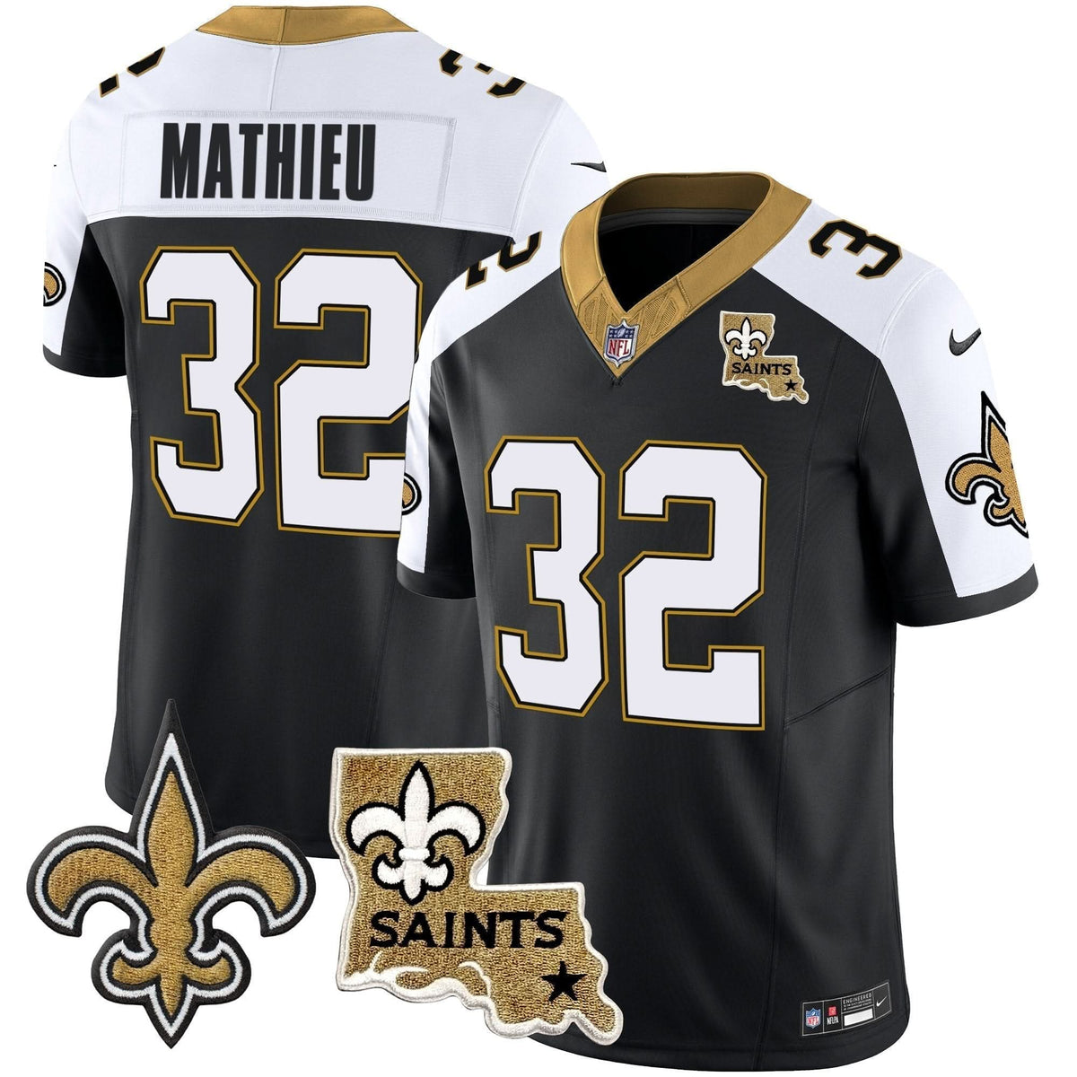 NO Vapor Limited Jersey - New Orleans Patch - image 92