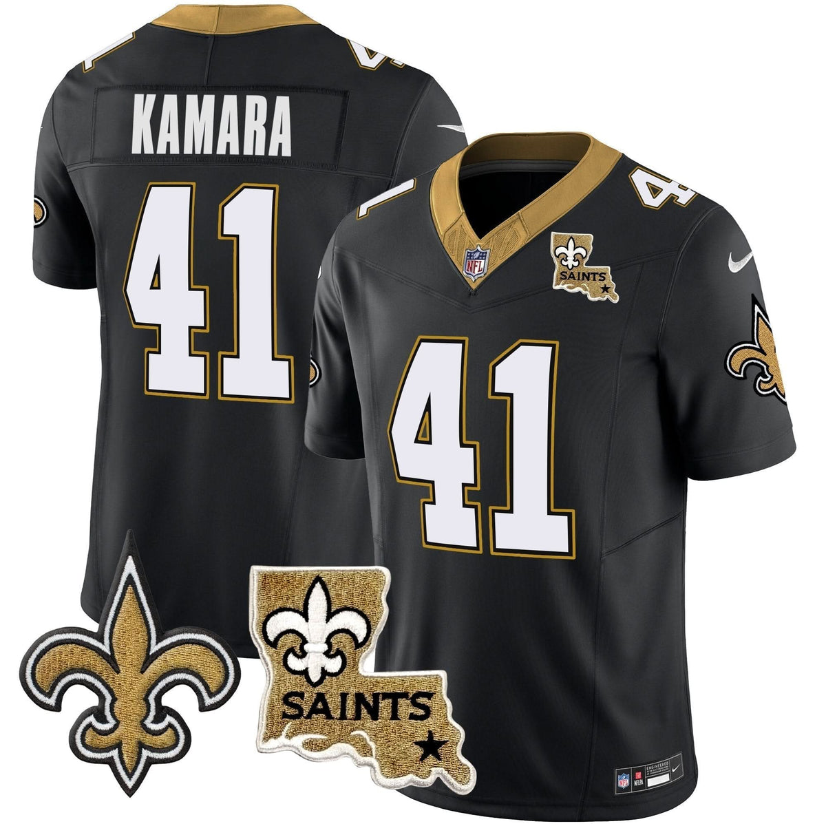 NO Vapor Limited Jersey - New Orleans Patch - image 68