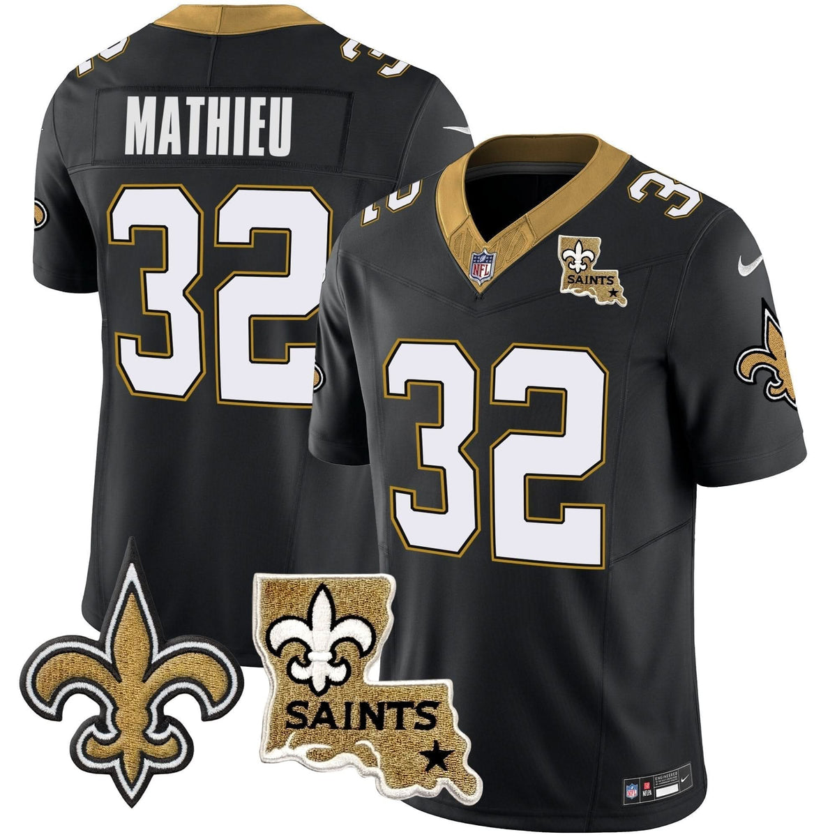 NO Vapor Limited Jersey - New Orleans Patch - image 77