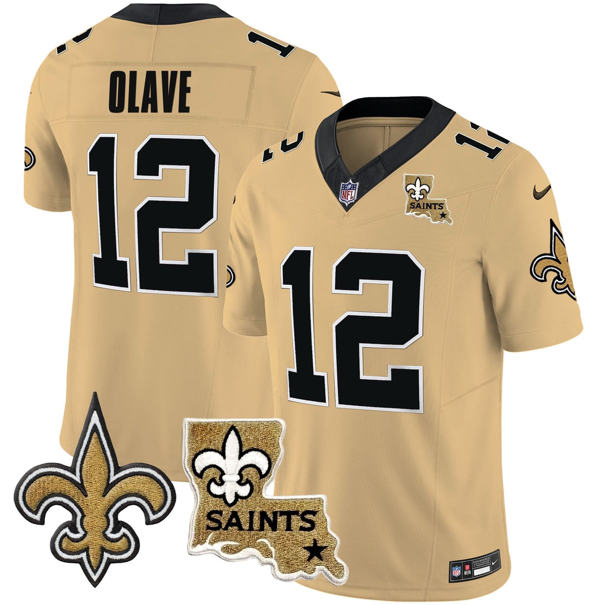 NO Vapor Limited Jersey - New Orleans Patch - image 28