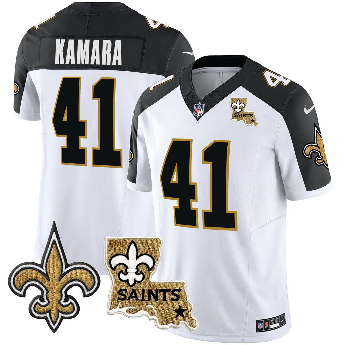 NO Vapor Limited Jersey - New Orleans Patch - image 38