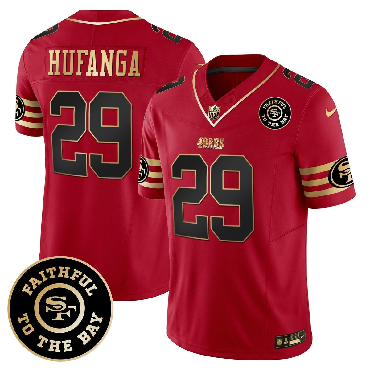 SF Faithful To The Bay Patch Vapor Limited Jersey V6 - image 10
