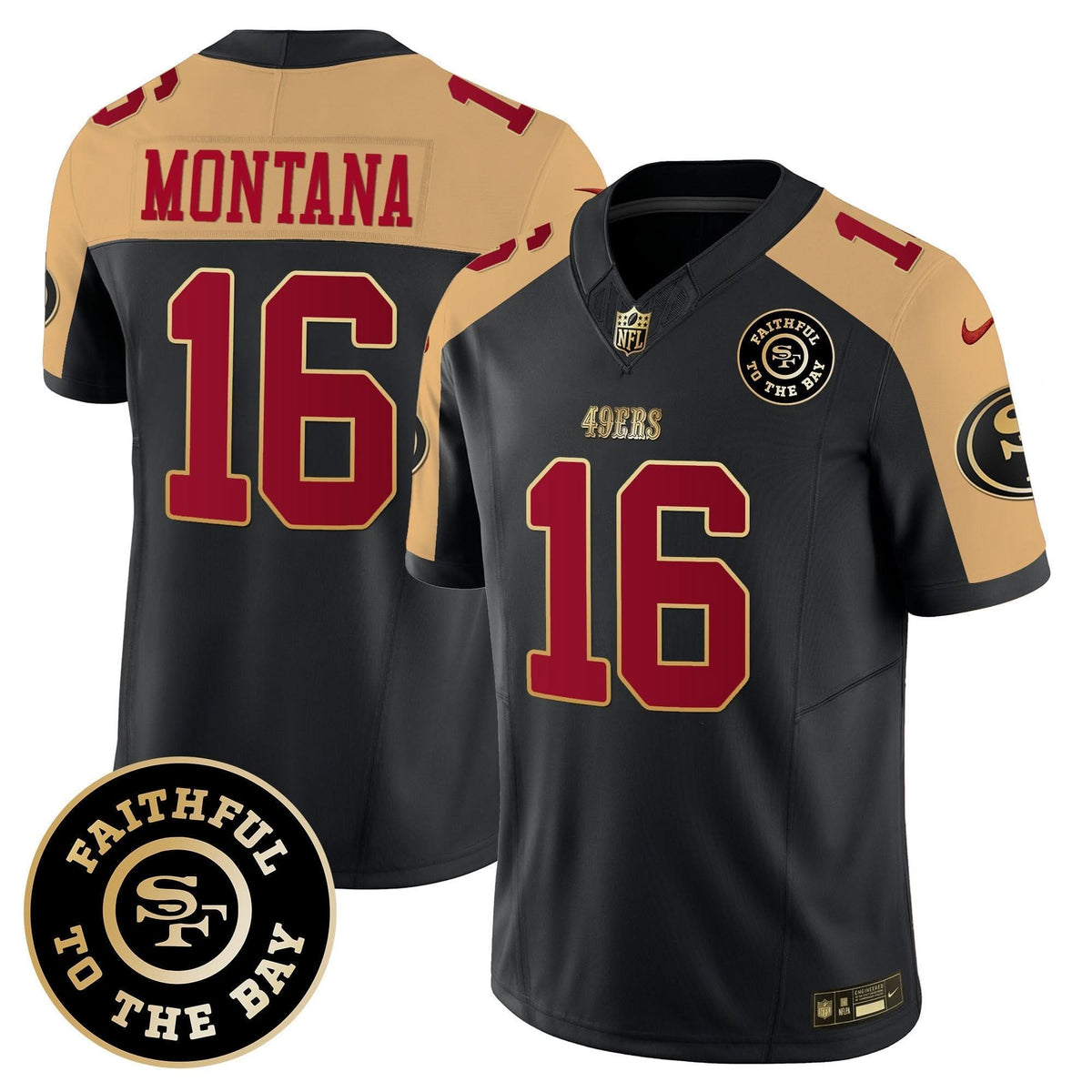 SF Faithful To The Bay Patch Vapor Limited Jersey V7 - image 8