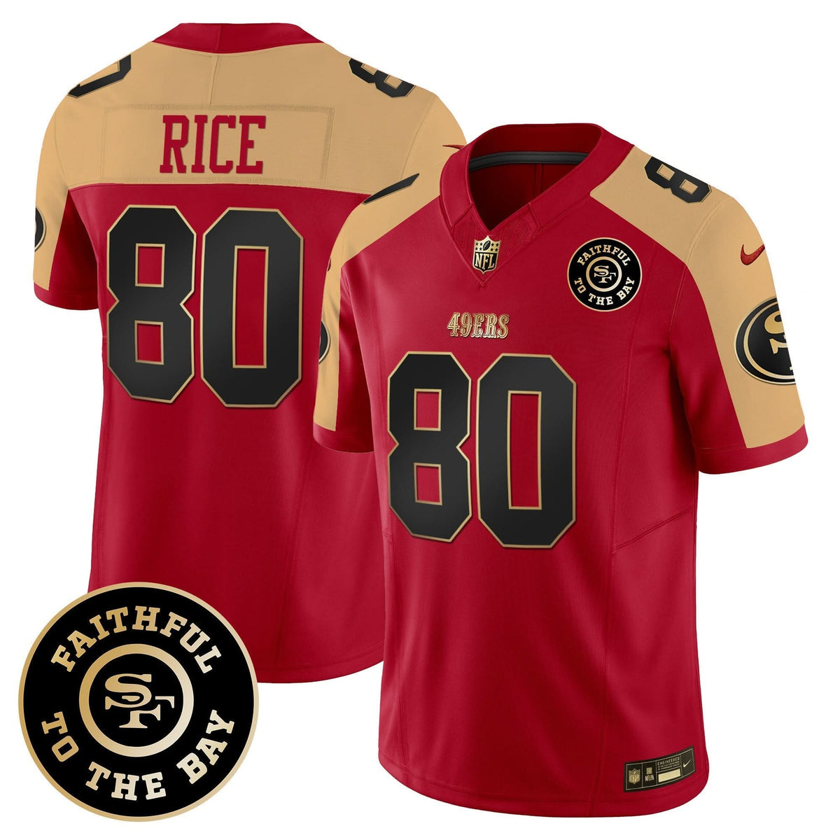 SF Faithful To The Bay Patch Vapor Limited Jersey V7 - image 46
