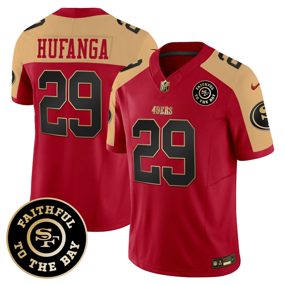 SF Faithful To The Bay Patch Vapor Limited Jersey V7 - image 50