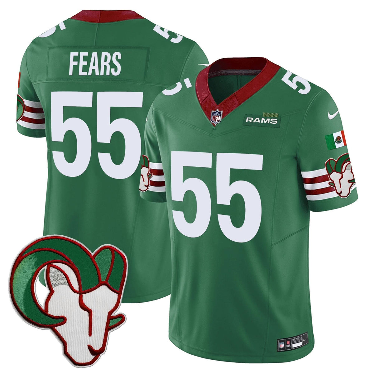 LAR Mexico Vapor Limited Jersey - image 47