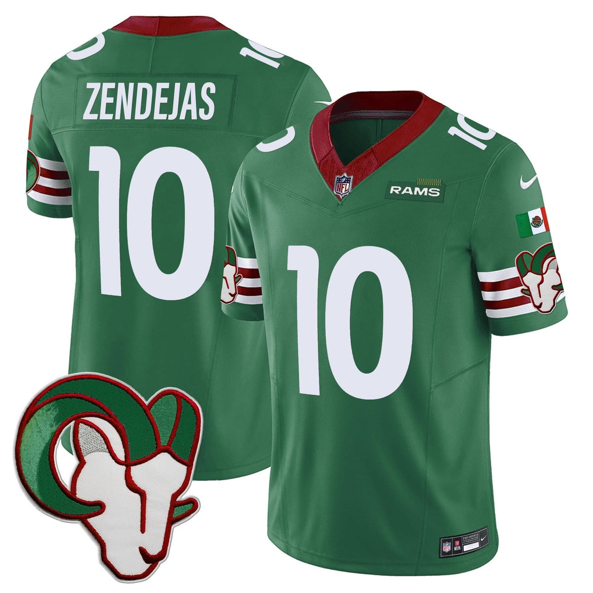 LAR Mexico Vapor Limited Jersey - image 48