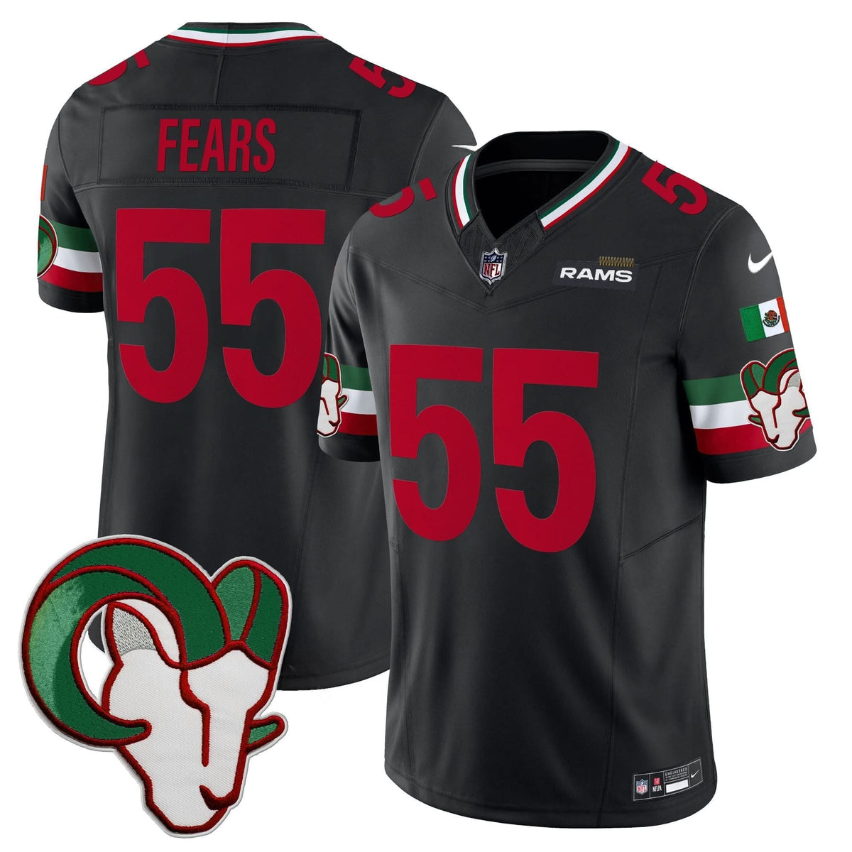 LAR Mexico Vapor Limited Jersey - image 15