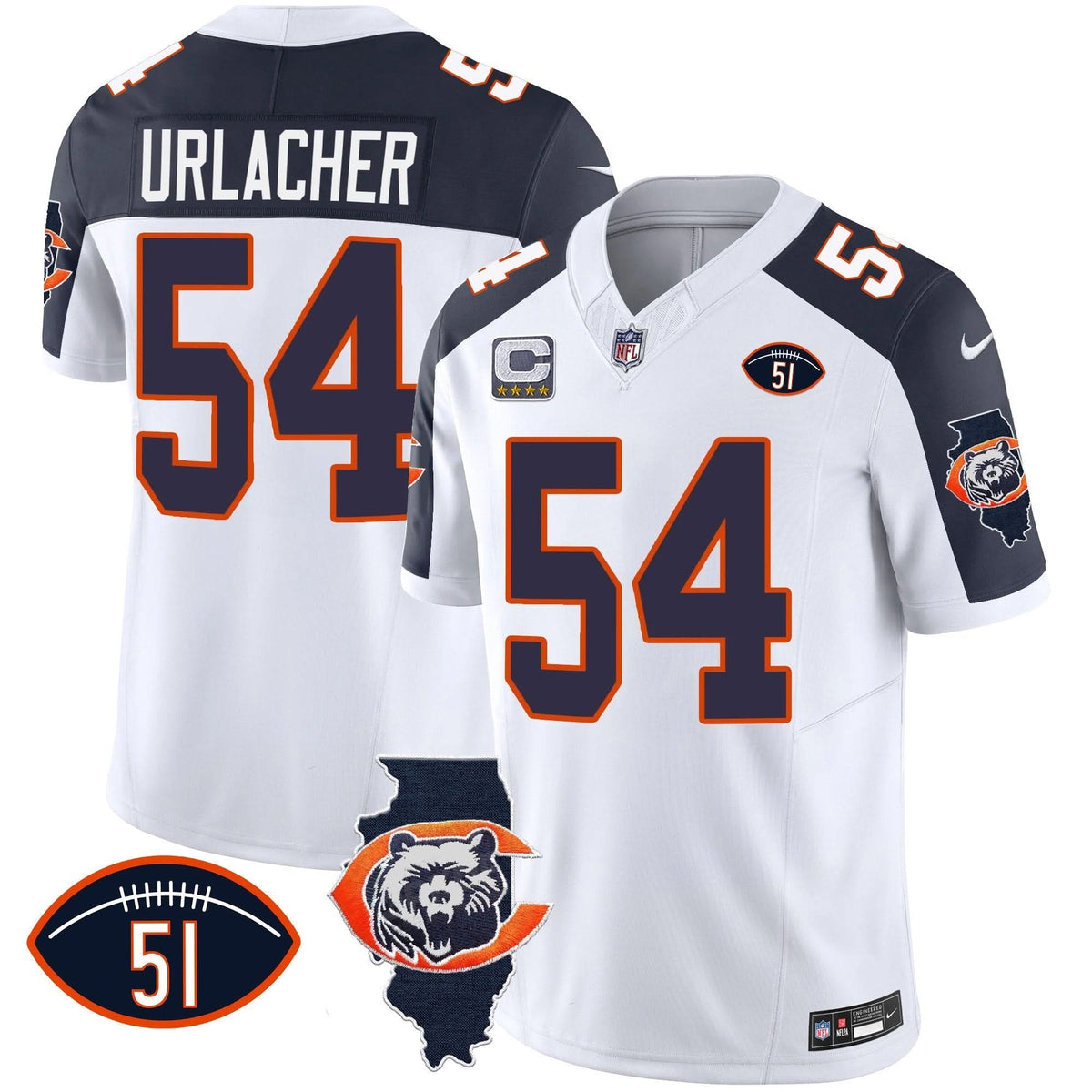 CHI Throwback Illinois Patch Vapor Jersey - image 39